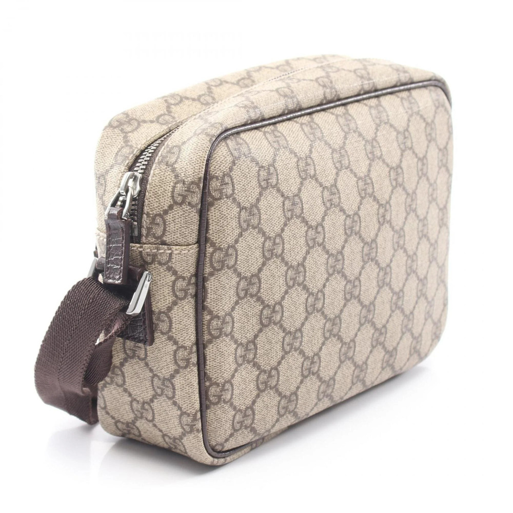 GUCCI Brown Leather Shoulder Bag - Picture 2 of 8